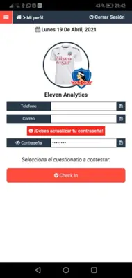 Portal jugadores Colo Colo android App screenshot 2